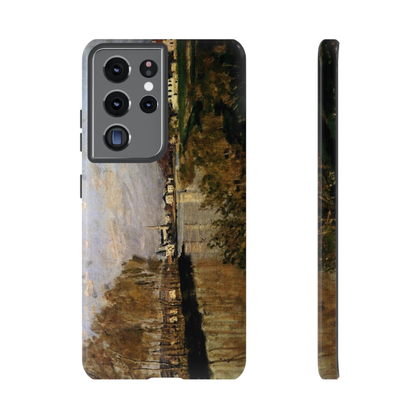 The Seine at Argenteuil by Claude Monet - Cell Phone Case