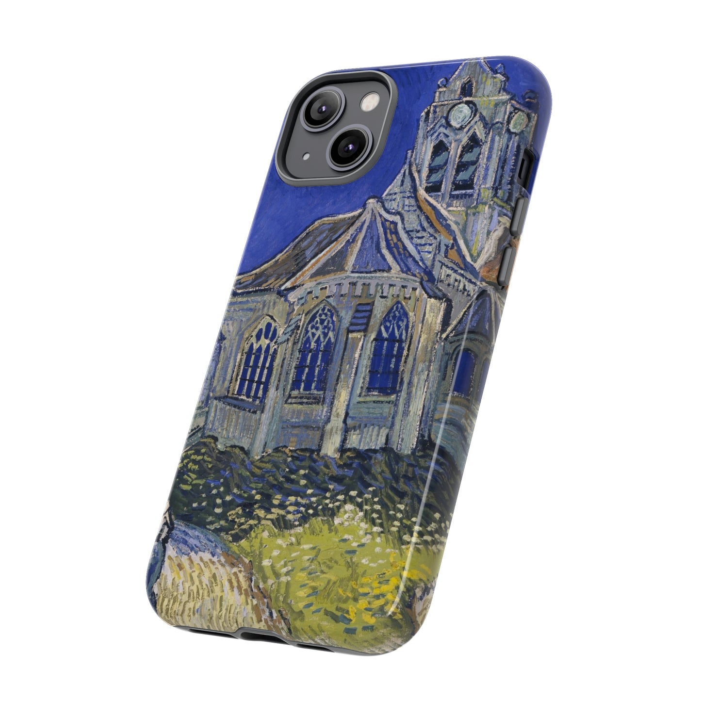The Church in Auvers sur Oise by Vincent Van Gogh - Cell Phone Case