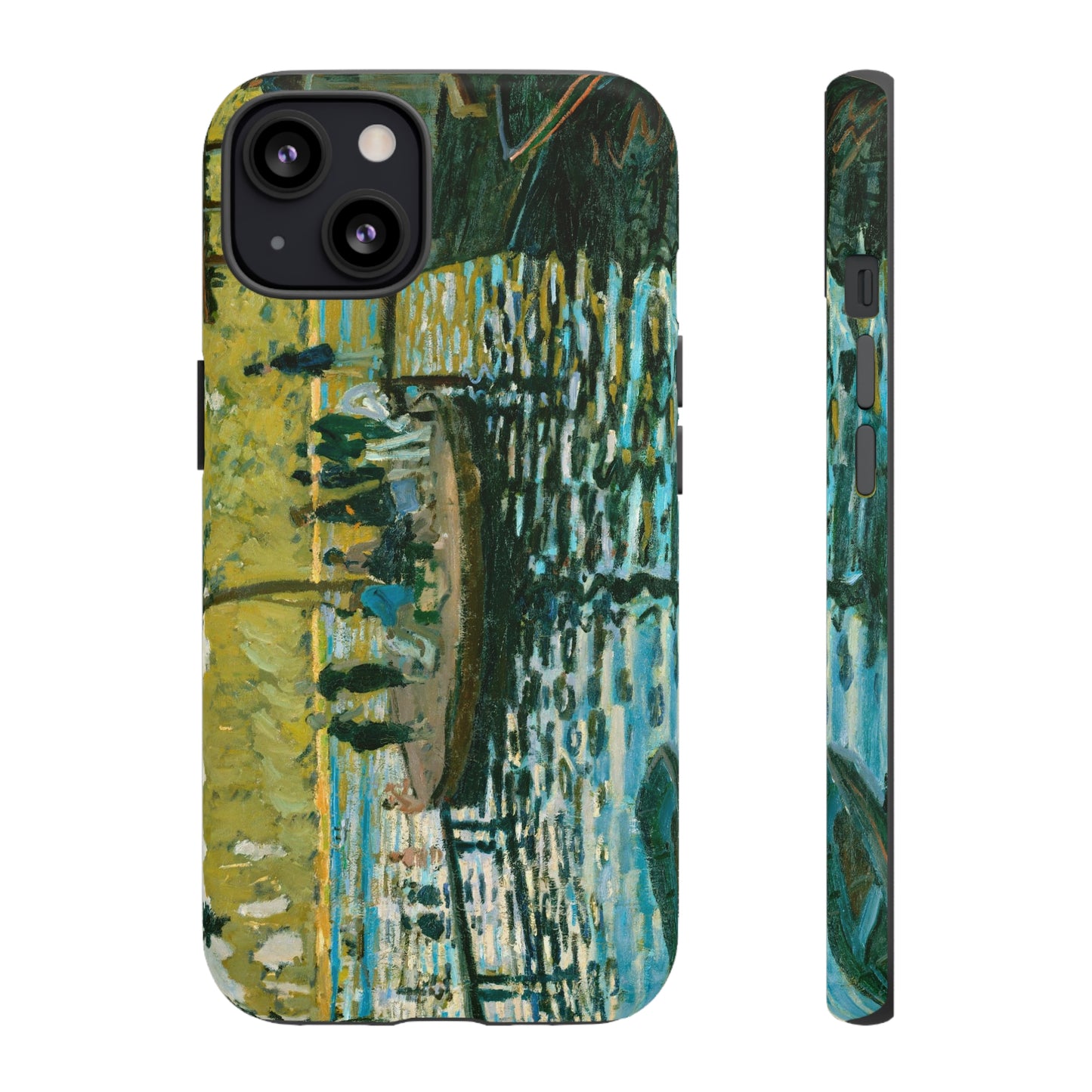 La Grenouillére by Claude Monet - Cell Phone Case