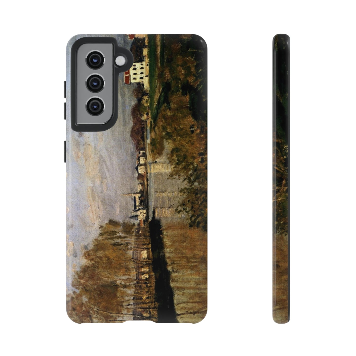 The Seine at Argenteuil by Claude Monet - Cell Phone Case