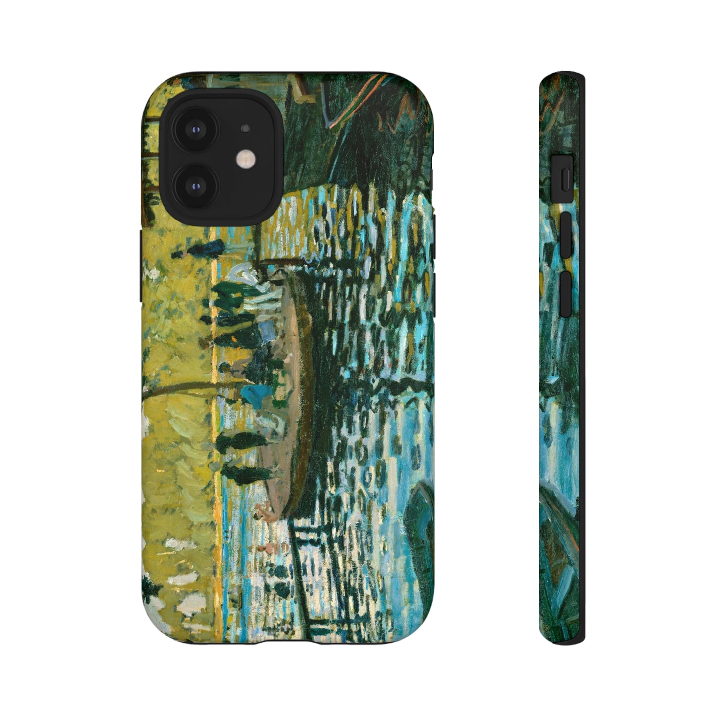 La Grenouillére by Claude Monet - Cell Phone Case