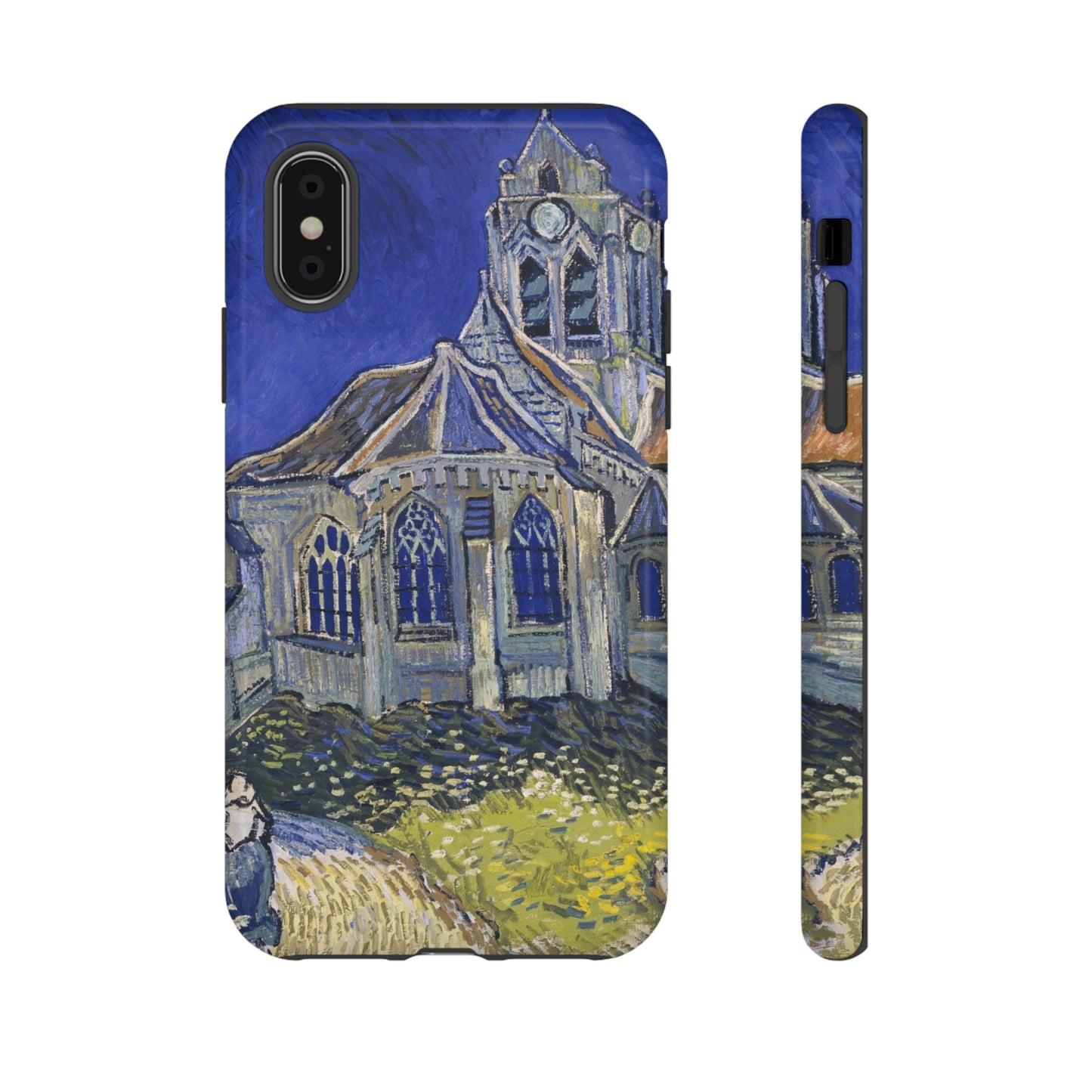 The Church in Auvers sur Oise by Vincent Van Gogh - Cell Phone Case