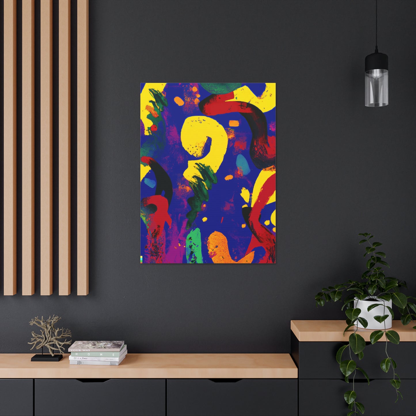 Abstract I AI Generated - Canvas Print