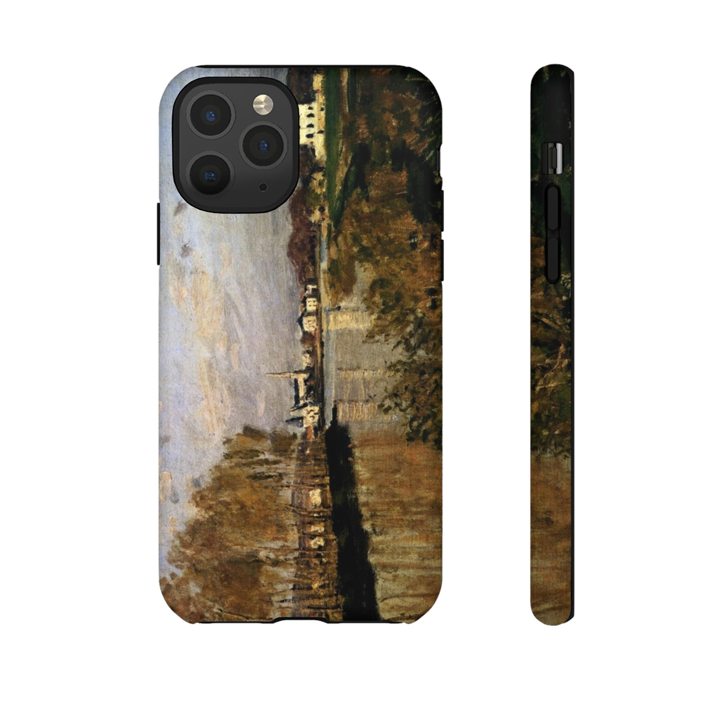 The Seine at Argenteuil by Claude Monet - Cell Phone Case