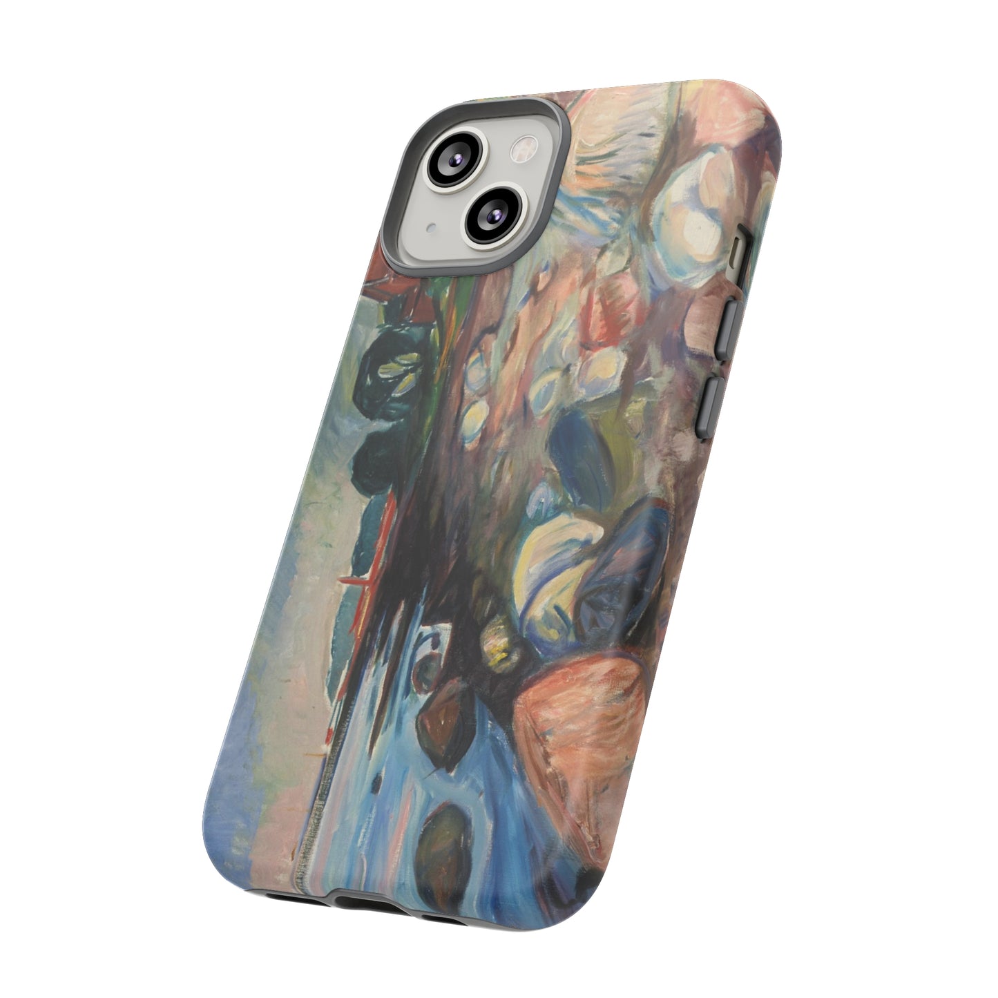 Shore with Red House by Edvard Munch - Cell Phone Case