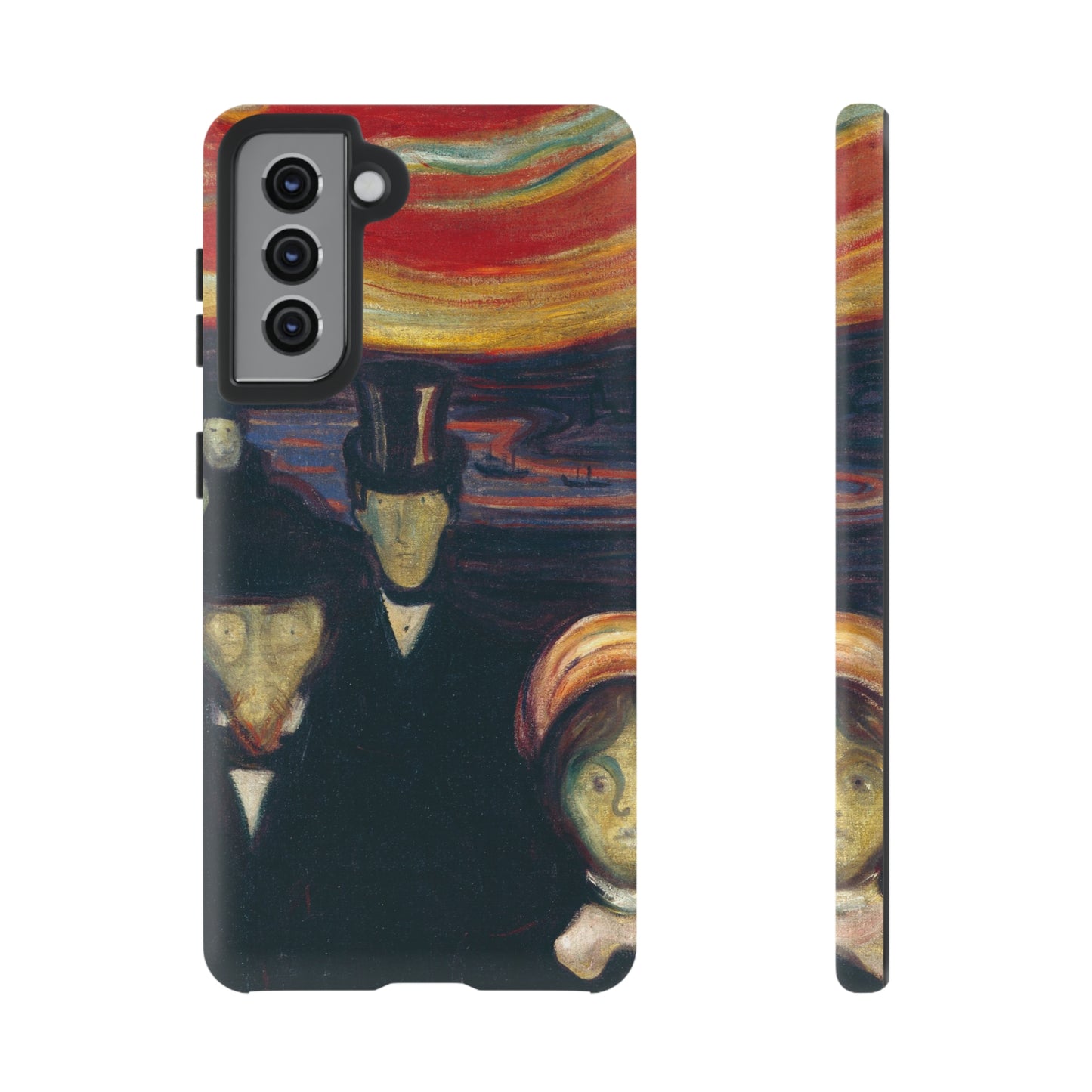 Anxiety by Edvard Munch - Cell Phone Case