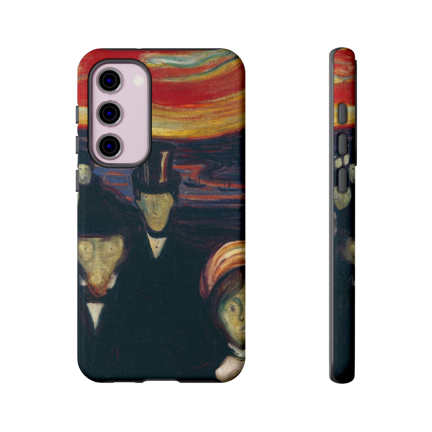 Anxiety by Edvard Munch - Cell Phone Case