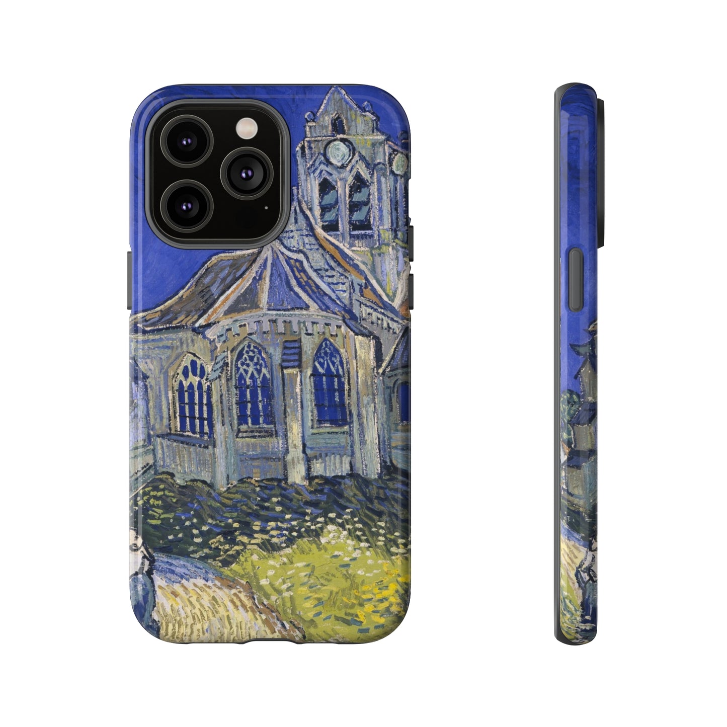 The Church in Auvers sur Oise by Vincent Van Gogh - Cell Phone Case