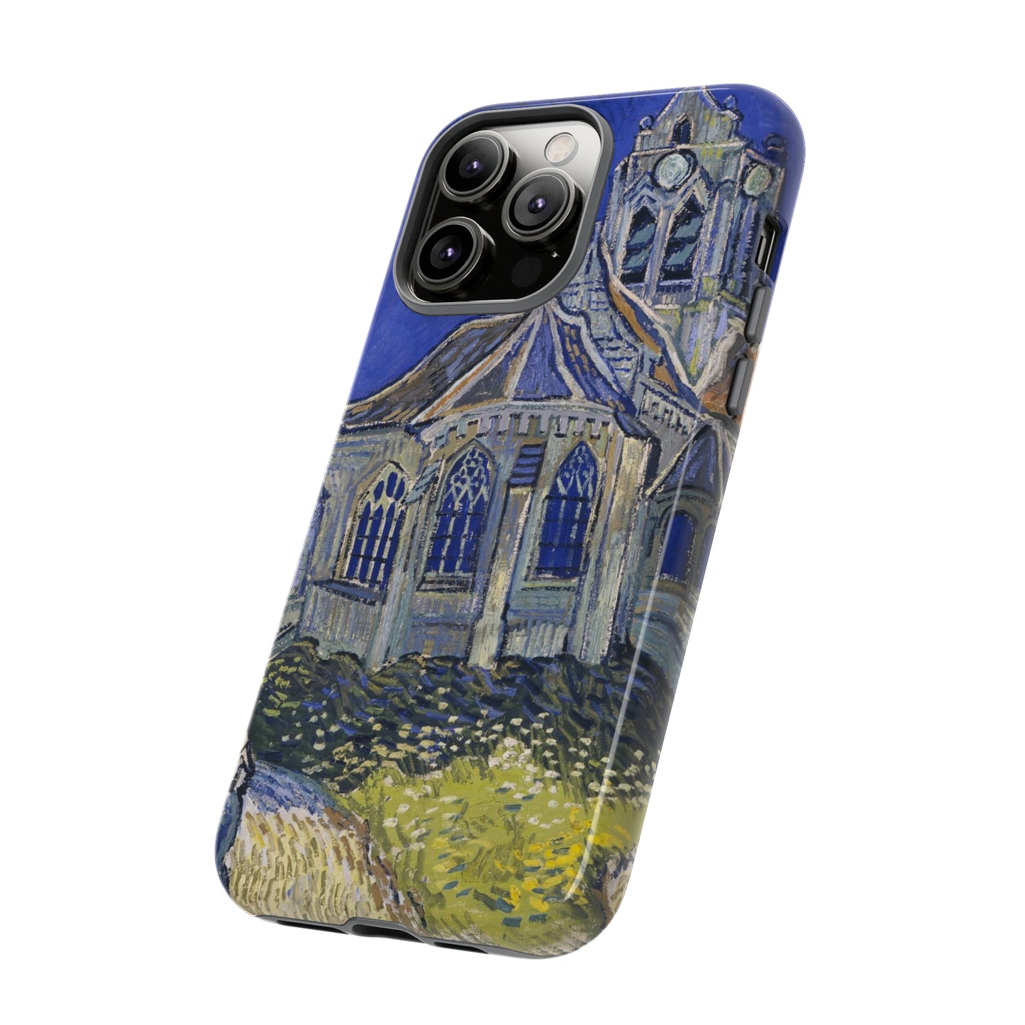 The Church in Auvers sur Oise by Vincent Van Gogh - Cell Phone Case