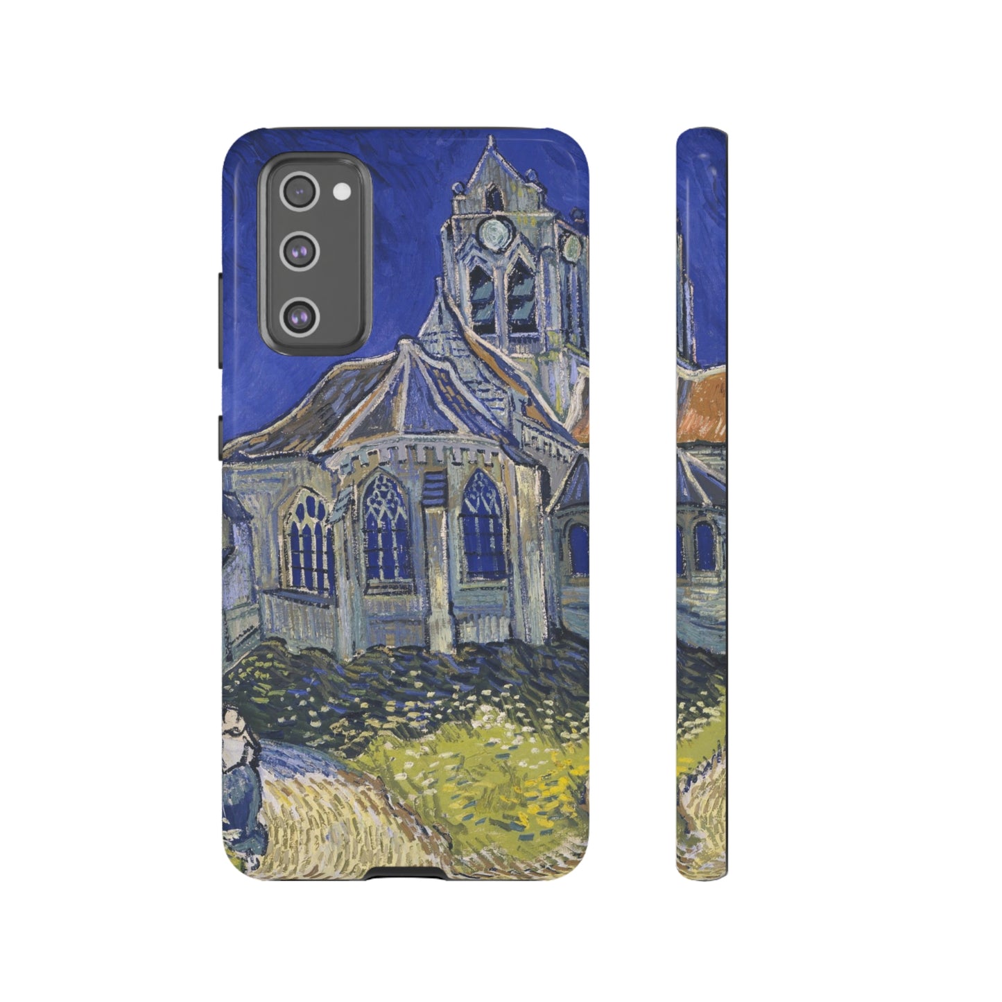 The Church in Auvers sur Oise by Vincent Van Gogh - Cell Phone Case