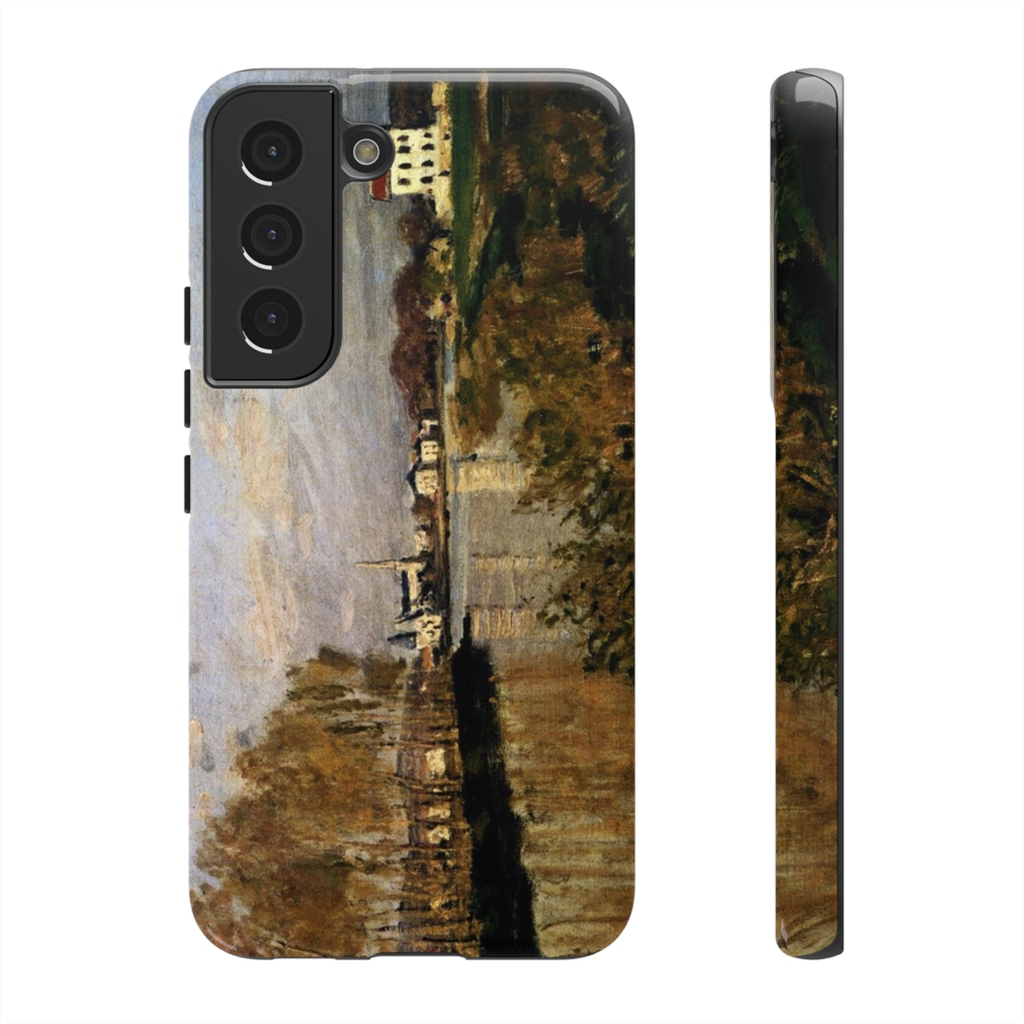 The Seine at Argenteuil by Claude Monet - Cell Phone Case