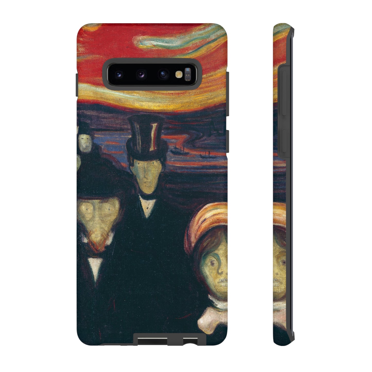 Anxiety by Edvard Munch - Cell Phone Case