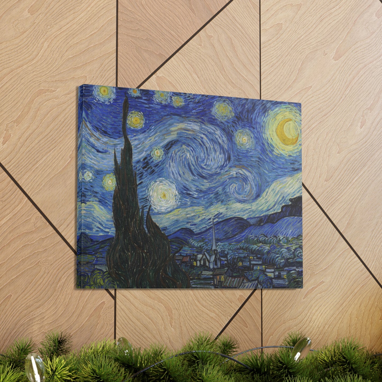 Starry Night by Vincent Van Gogh - Canvas Print