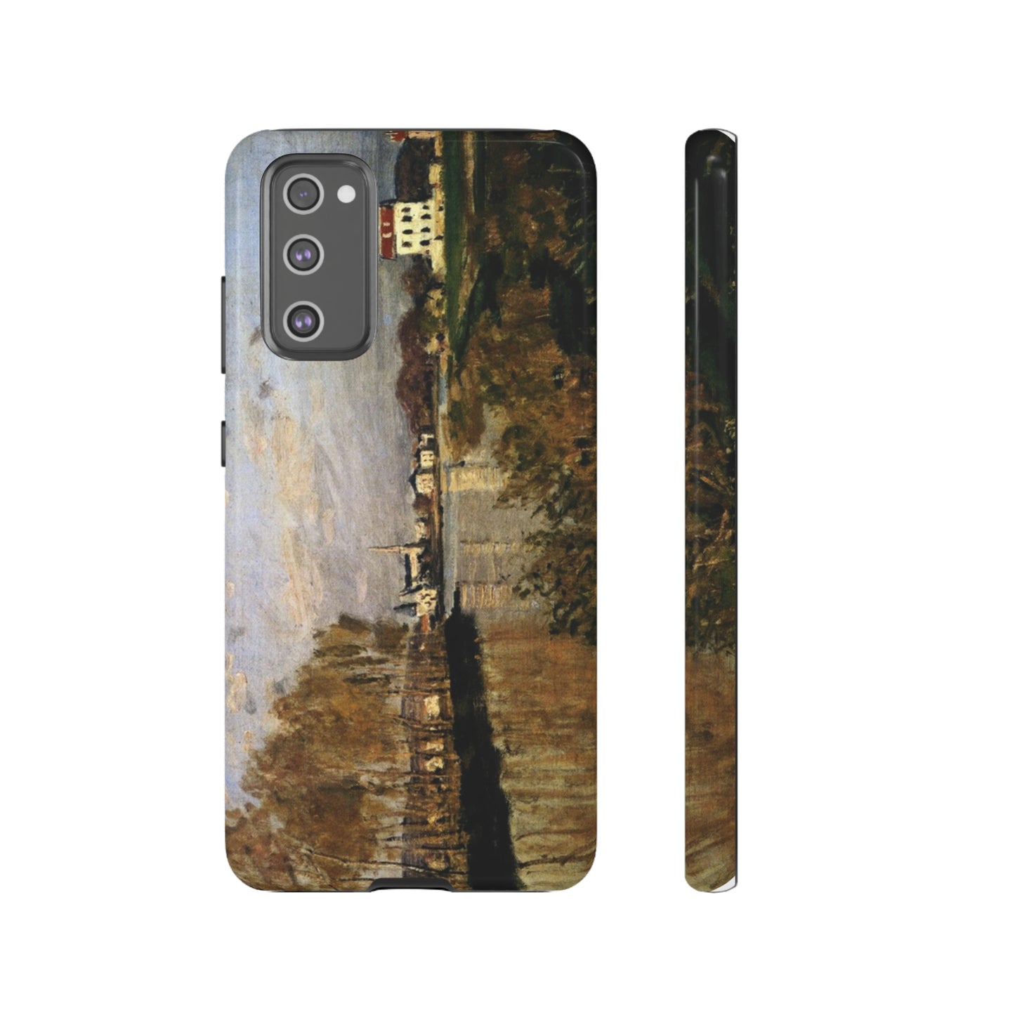 The Seine at Argenteuil by Claude Monet - Cell Phone Case