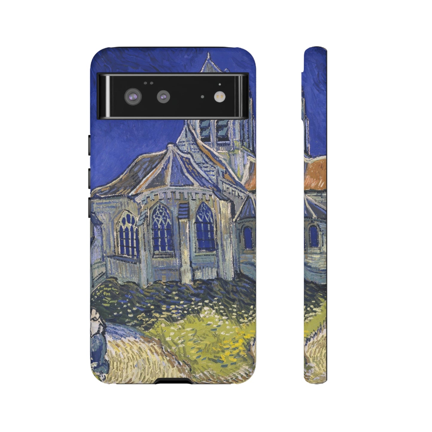 The Church in Auvers sur Oise by Vincent Van Gogh - Cell Phone Case