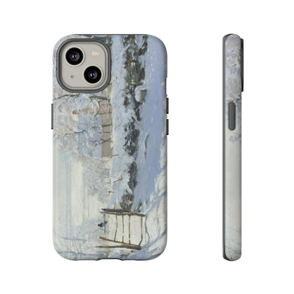 The Magpie by Claude Monet - Cell Phone Case