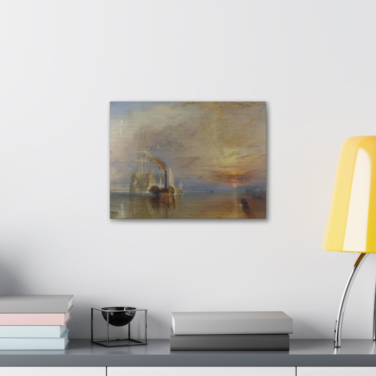 The Fighting Temeraire by JMW Turner - Canvas Print
