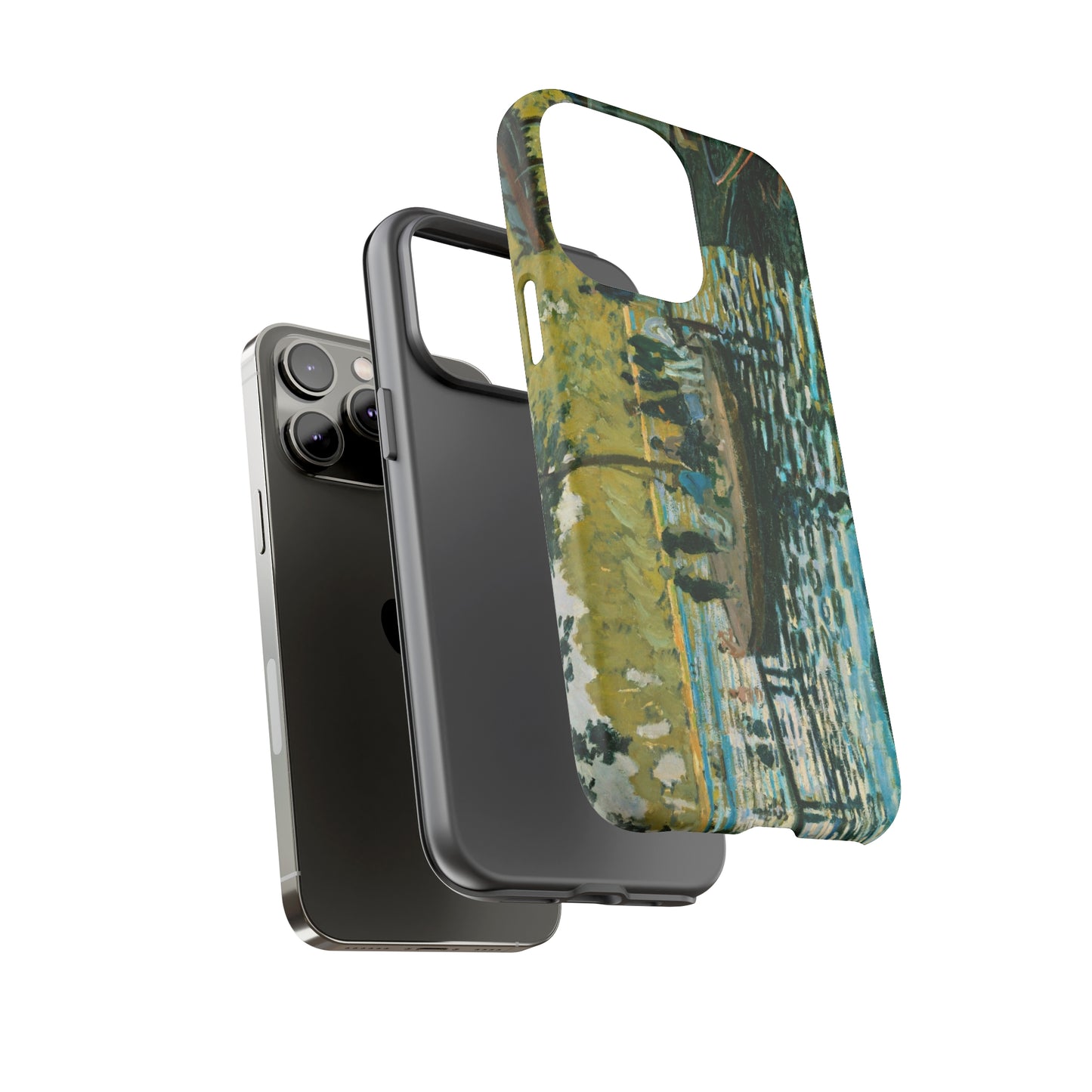 La Grenouillére by Claude Monet - Cell Phone Case