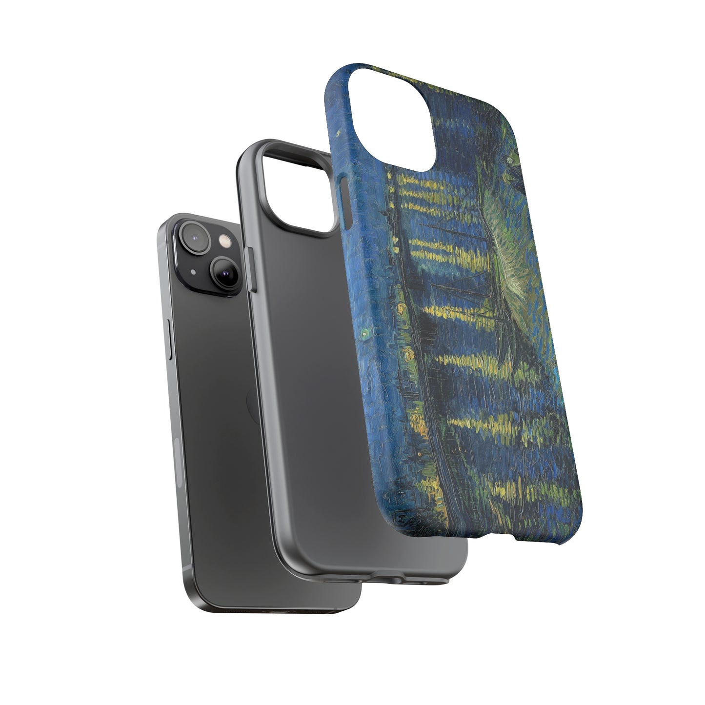 Starry Night over the Rhone by Vincent Van Gogh - Cell Phone Case