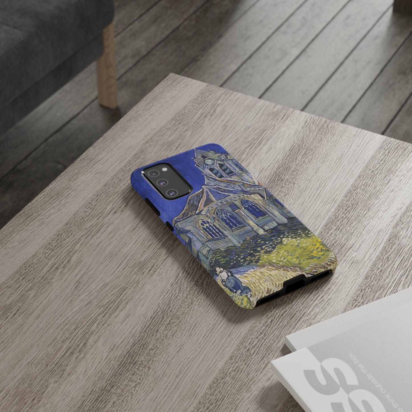 The Church in Auvers sur Oise by Vincent Van Gogh - Cell Phone Case