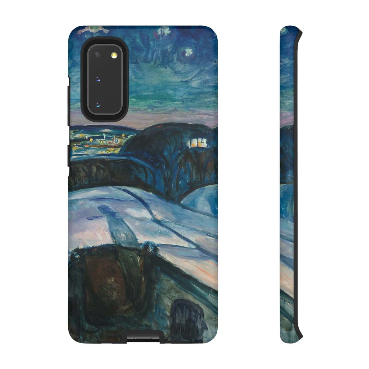 Starry Night by Edvard Munch - Cell Phone Case