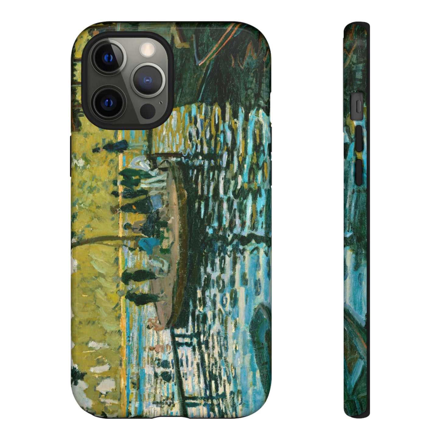 La Grenouillére by Claude Monet - Cell Phone Case