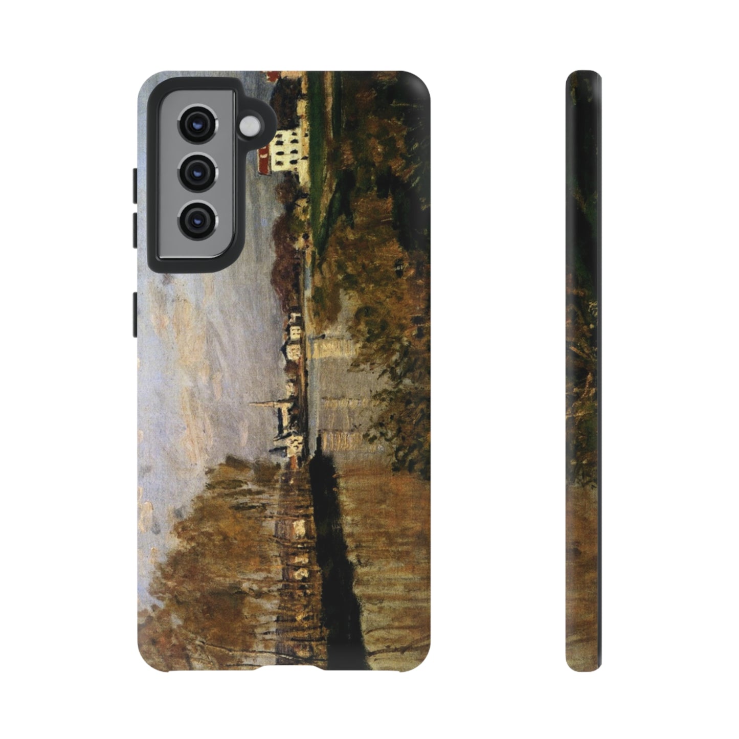 The Seine at Argenteuil by Claude Monet - Cell Phone Case