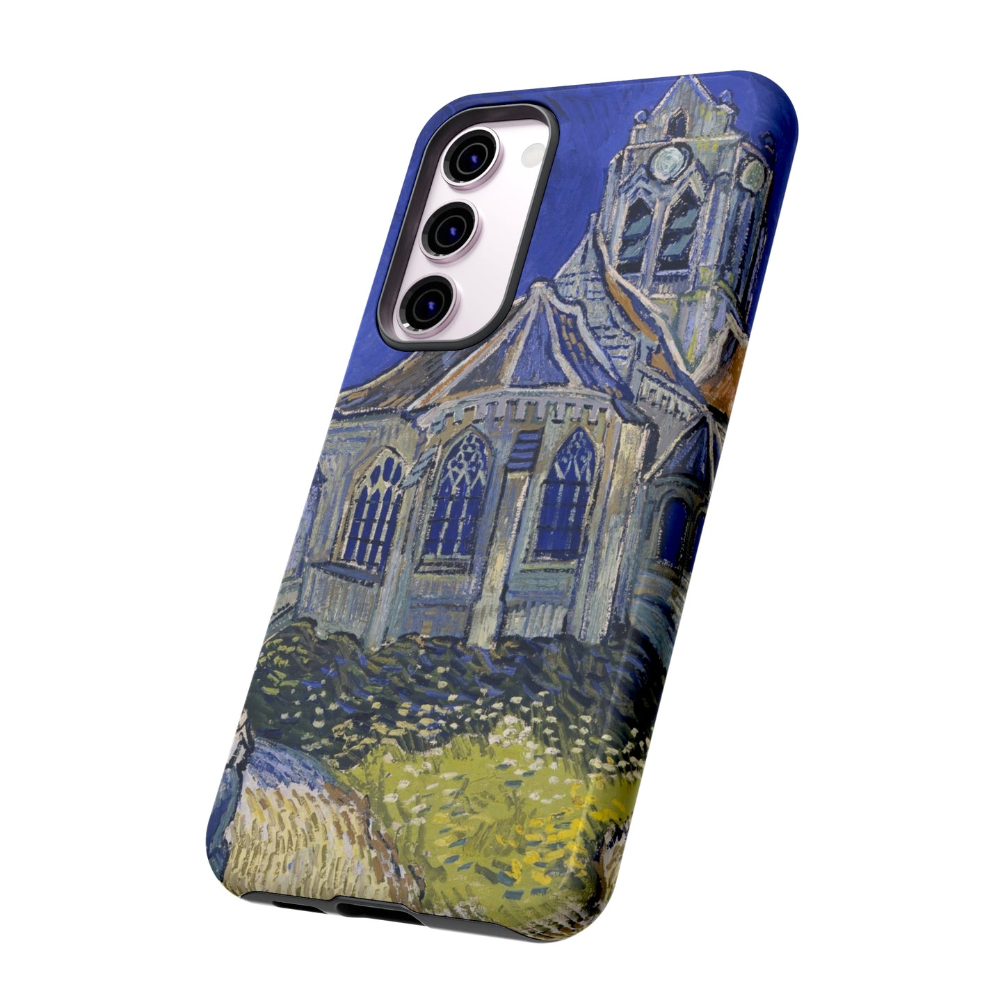 The Church in Auvers sur Oise by Vincent Van Gogh - Cell Phone Case