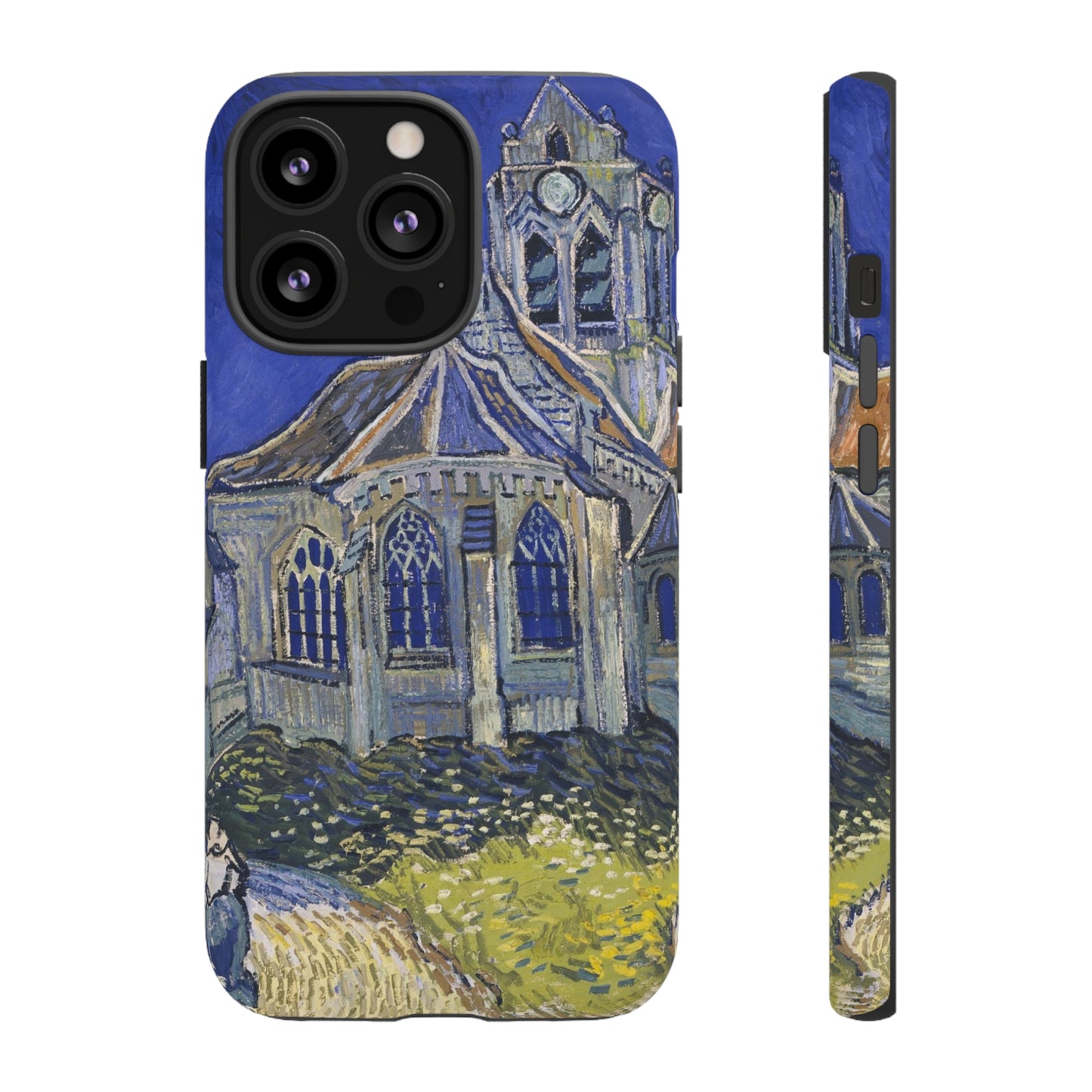The Church in Auvers sur Oise by Vincent Van Gogh - Cell Phone Case