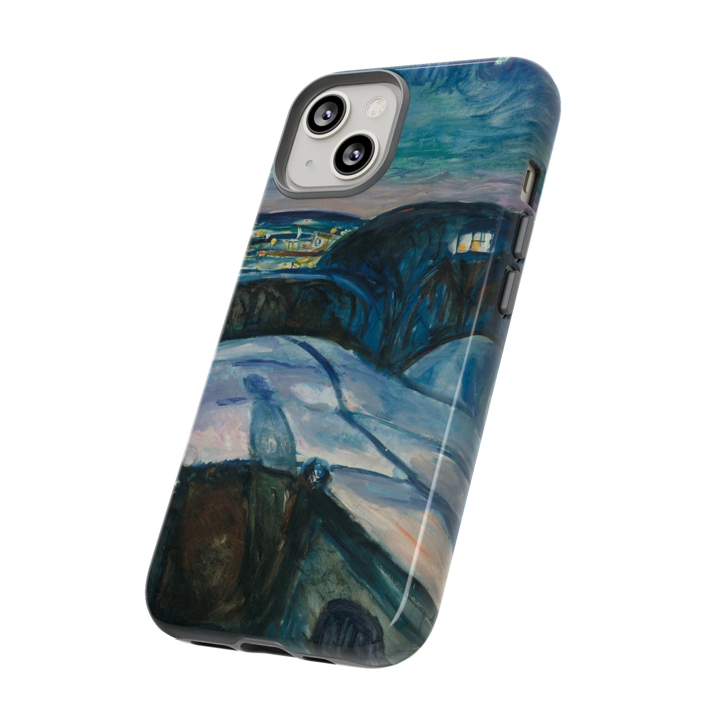 Starry Night by Edvard Munch - Cell Phone Case