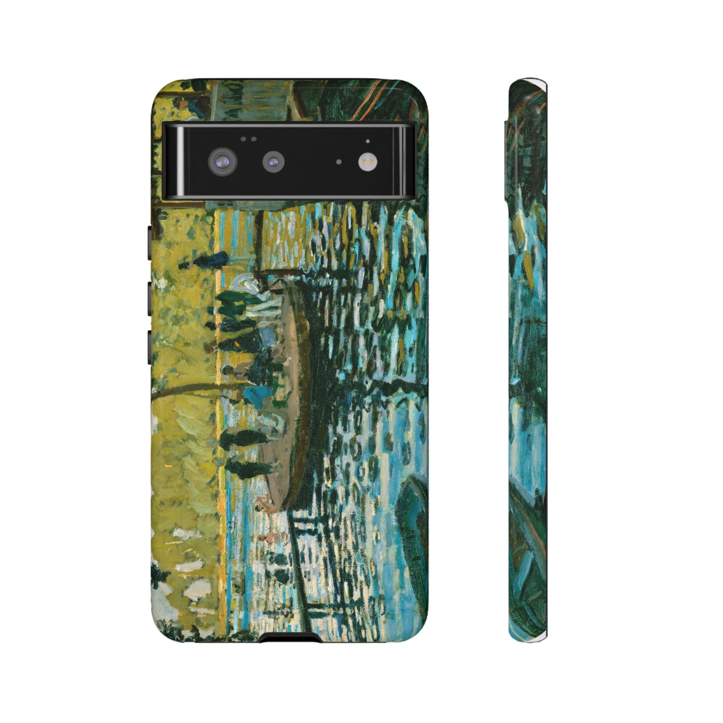 La Grenouillére by Claude Monet - Cell Phone Case