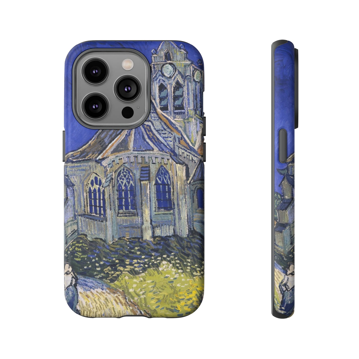 The Church in Auvers sur Oise by Vincent Van Gogh - Cell Phone Case