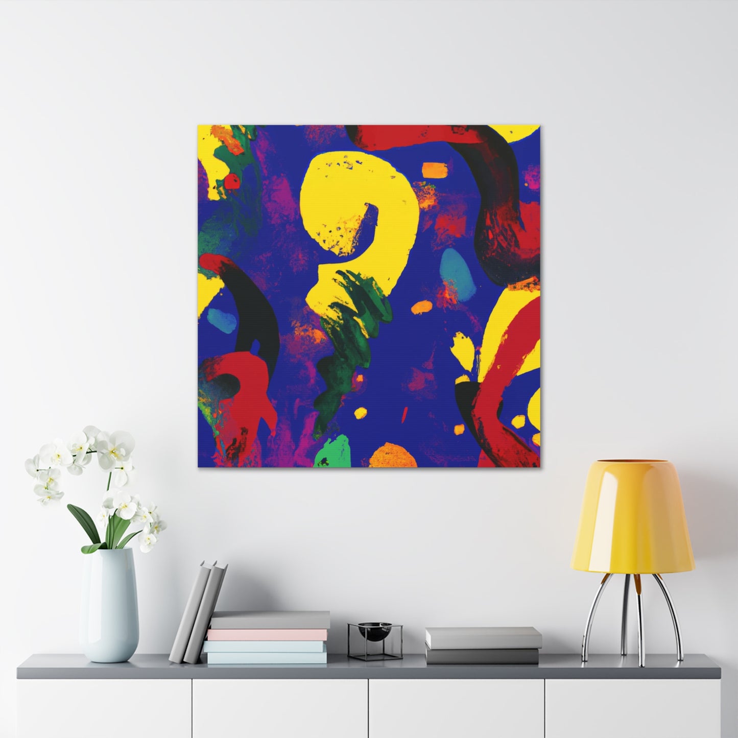 Abstract I AI Generated - Canvas Print