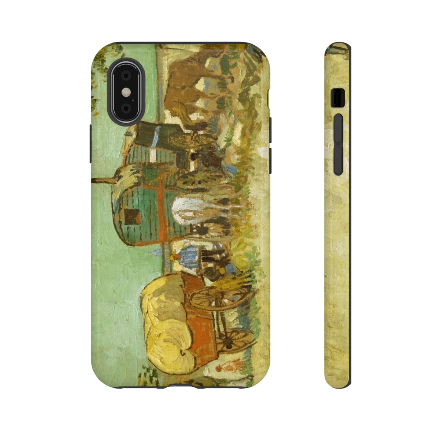 Encampment of Gypsies with Caravans by Vincent Van Gogh - Cell Phone Case