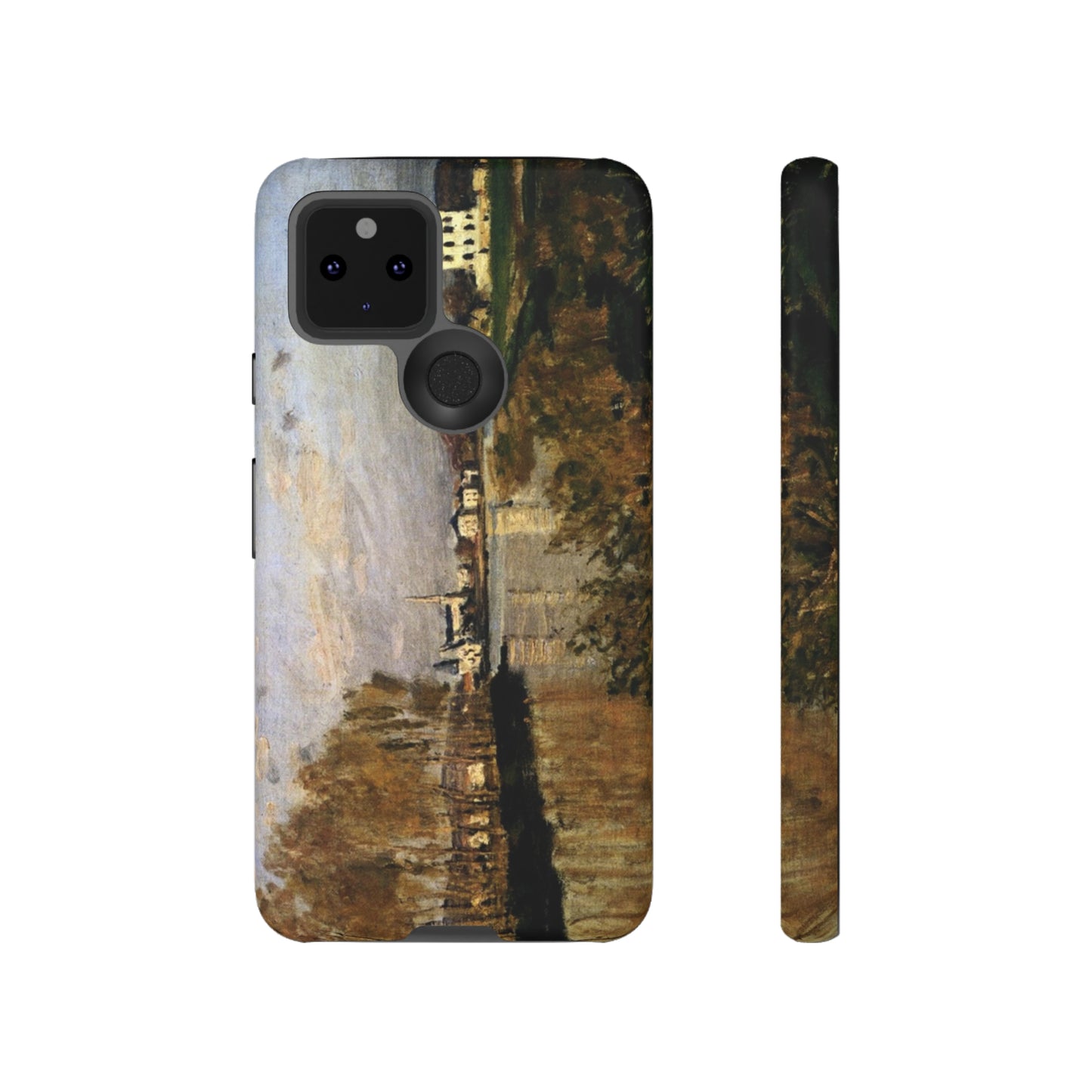 The Seine at Argenteuil by Claude Monet - Cell Phone Case