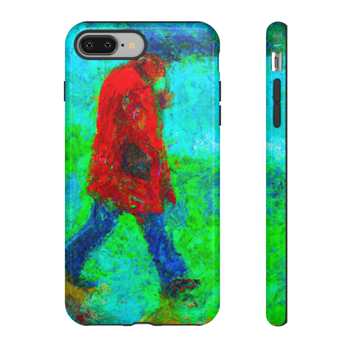 Lonely Man AI Generated - Cell Phone Case