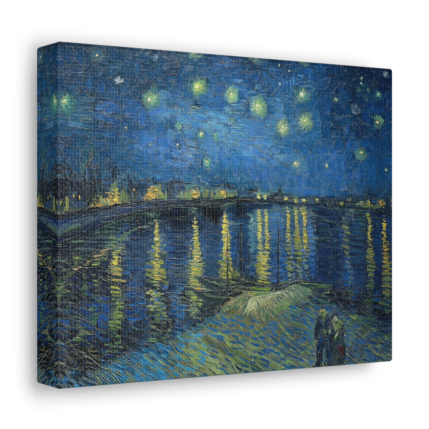 Starry Night Over the Rhone - By Vincent Van Gogh