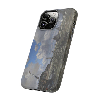 The Mouth of the Seine by Claude Monet - Cell Phone Case