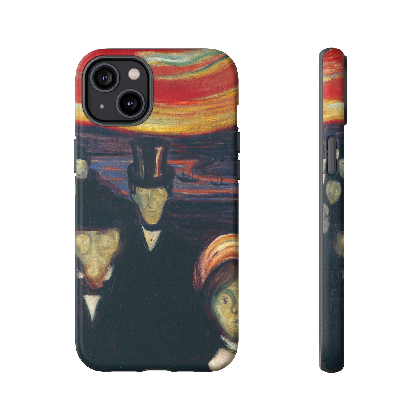 Anxiety by Edvard Munch - Cell Phone Case