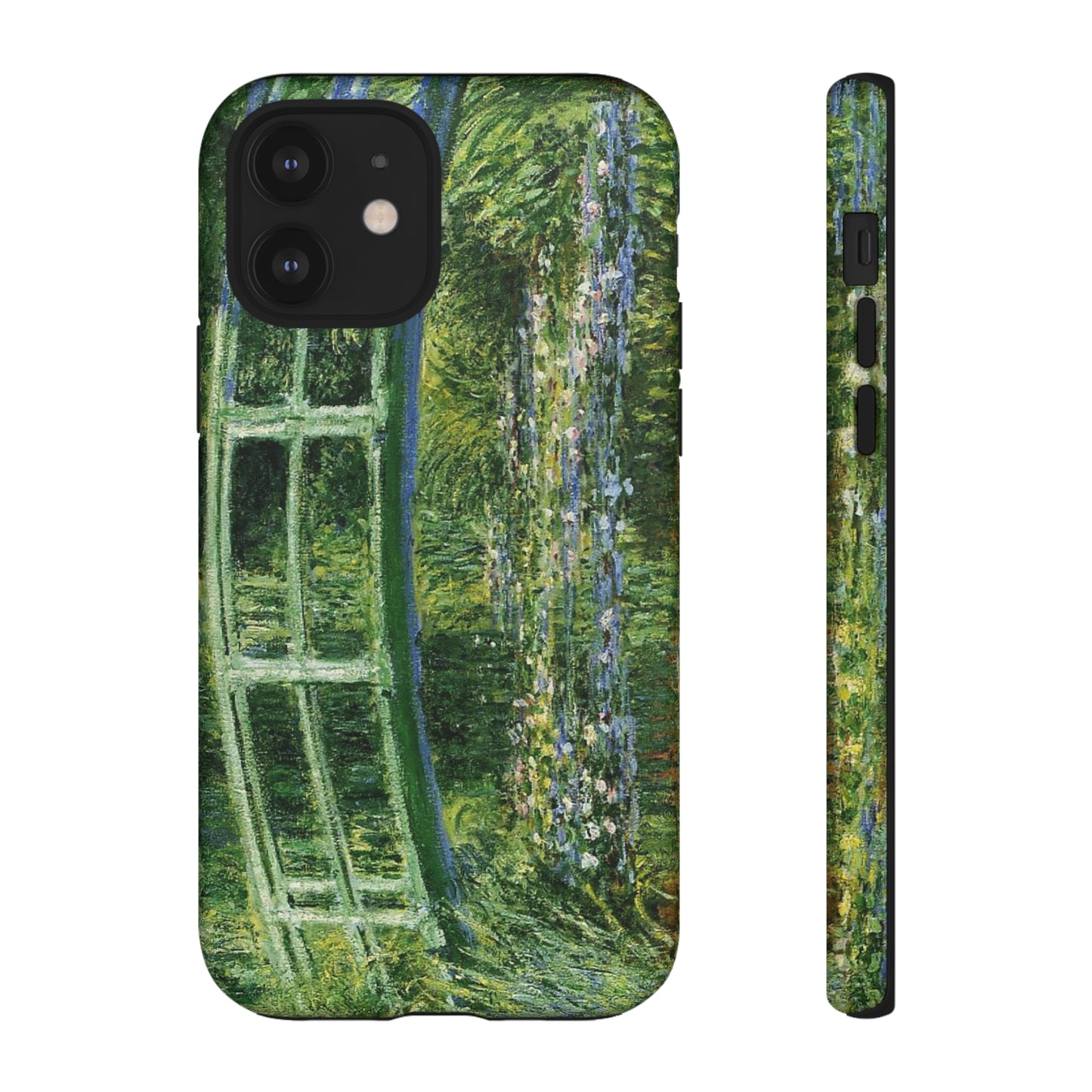 Water Lilies and a Japanese Bridge by Claude Monet - Cell Phone Case