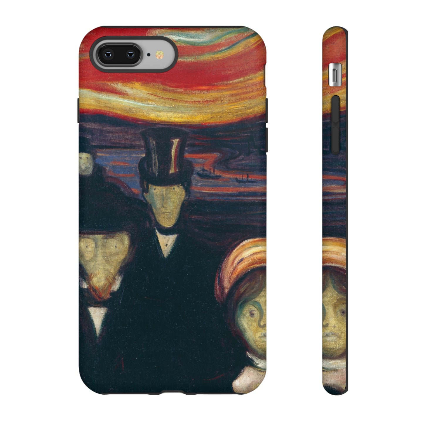 Anxiety by Edvard Munch - Cell Phone Case