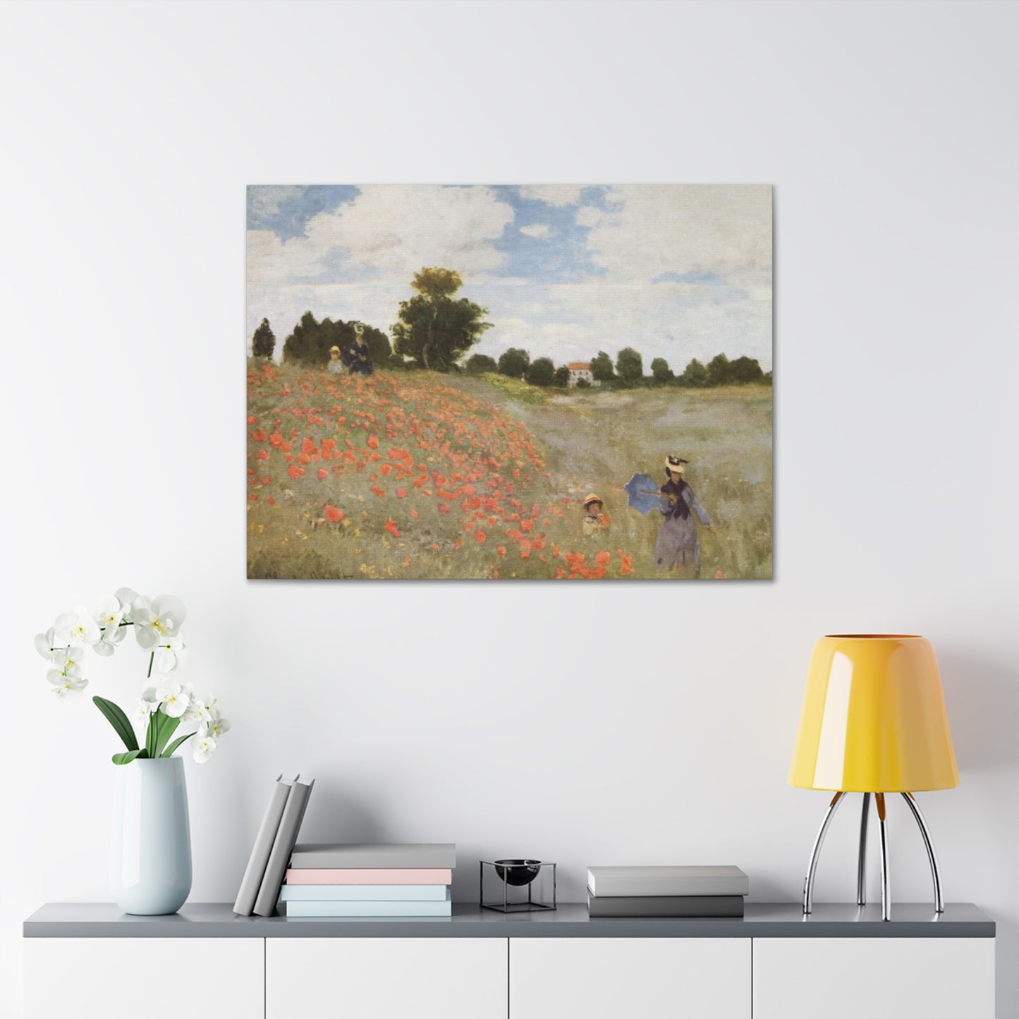 Poppies by Claude Monet - Canvas Print