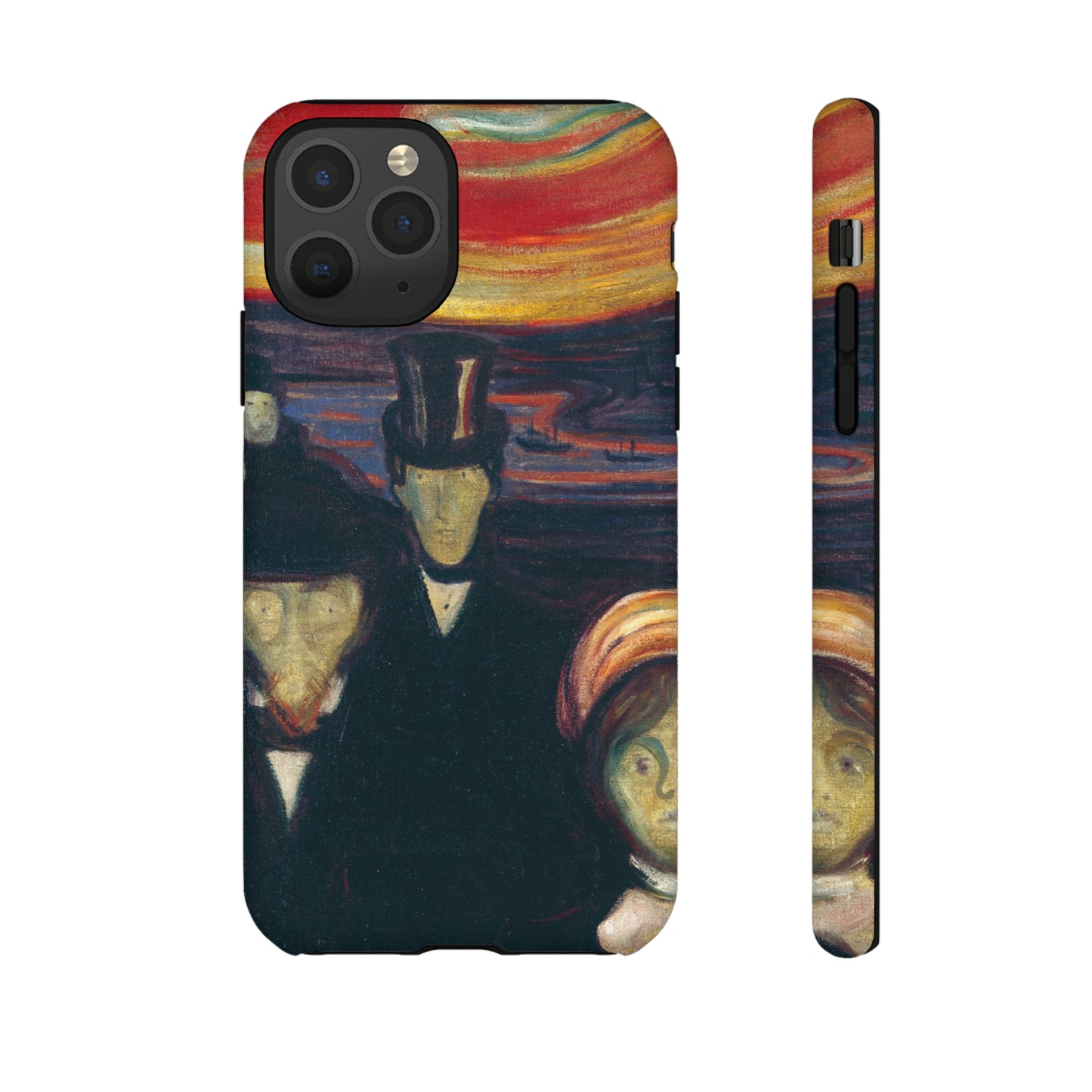 Anxiety by Edvard Munch - Cell Phone Case