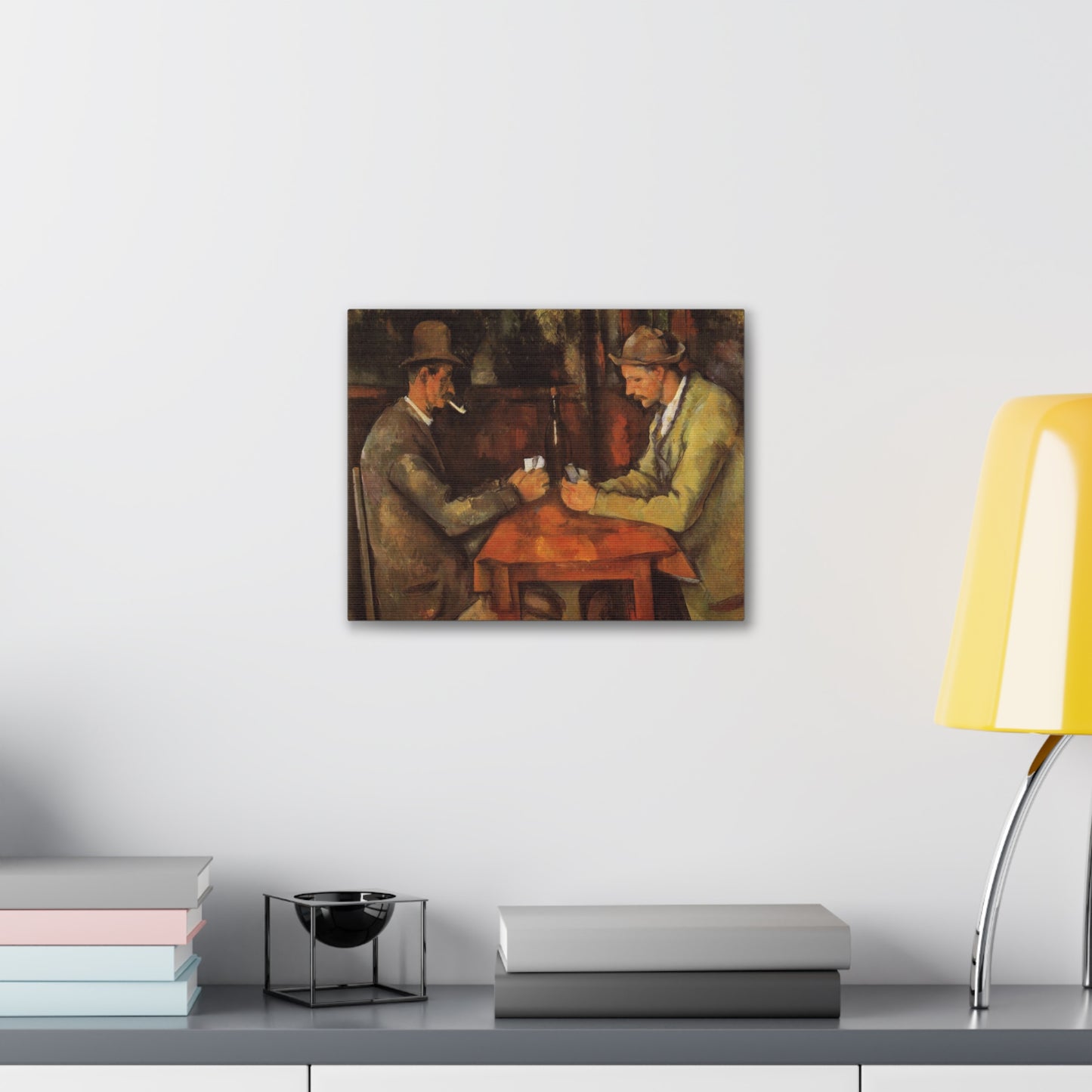 The Card Players by Paul Cezanne - Canvas Print