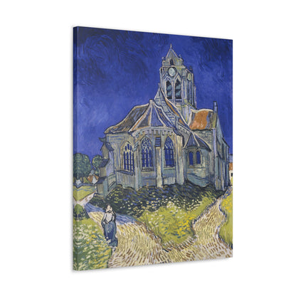 The Church in Auvers sur Oise by Vincent Van Gogh - Canvas Print