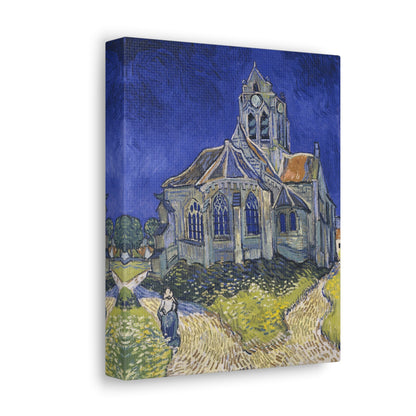 The Church in Auvers sur Oise by Vincent Van Gogh - Canvas Print