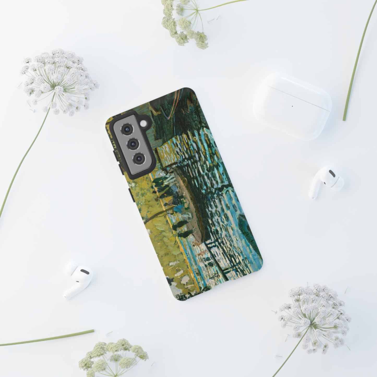 La Grenouillére by Claude Monet - Cell Phone Case