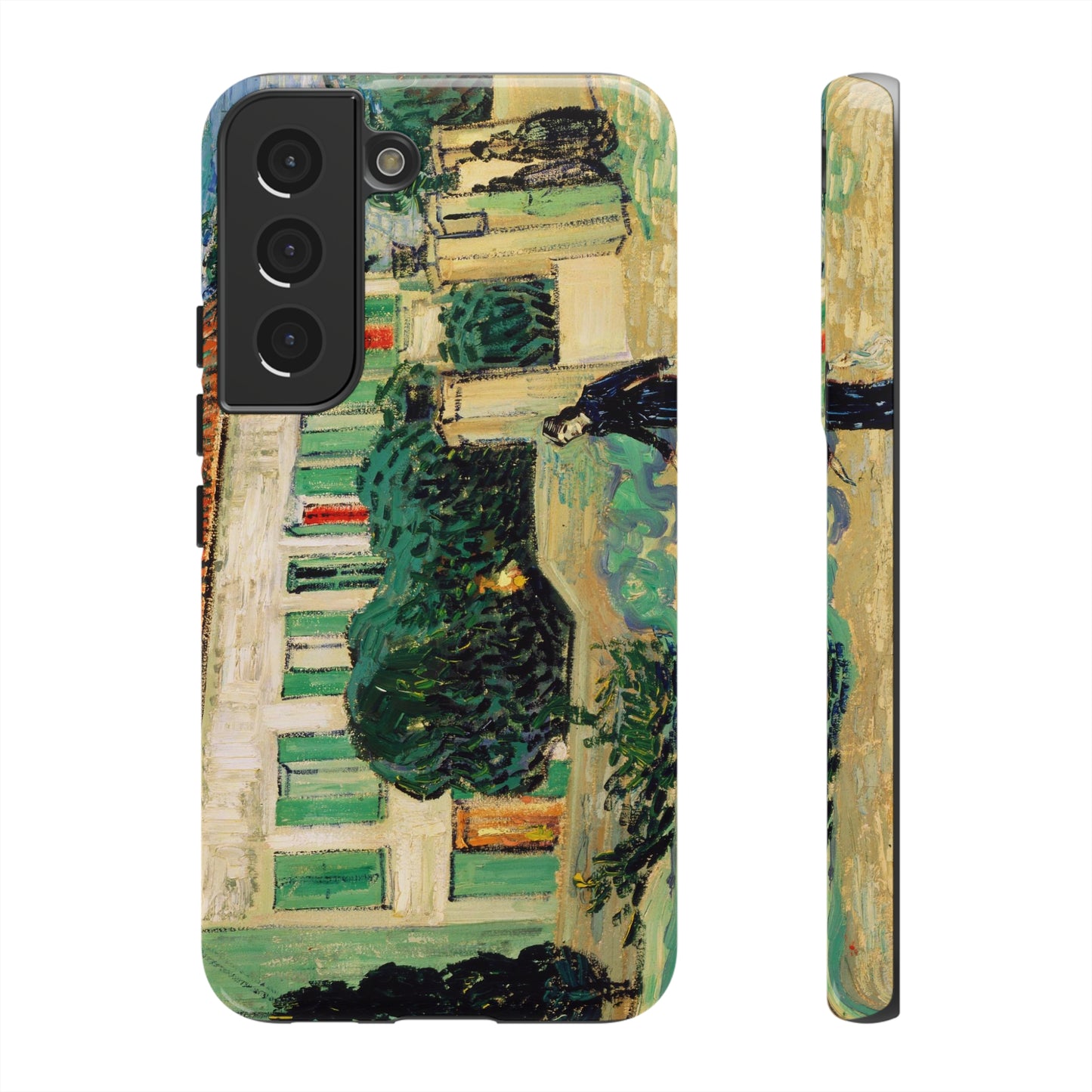 White House at Night by Vincent Van Gogh - Cell Phone Case