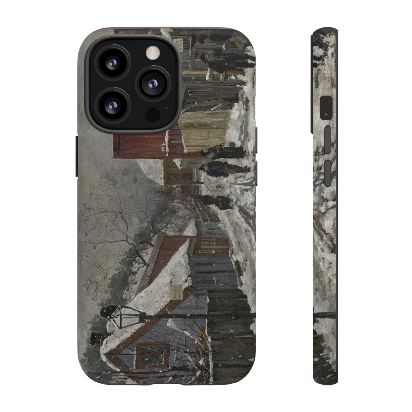 From Saxegardsgate by Edvard Munch - Cell Phone Case