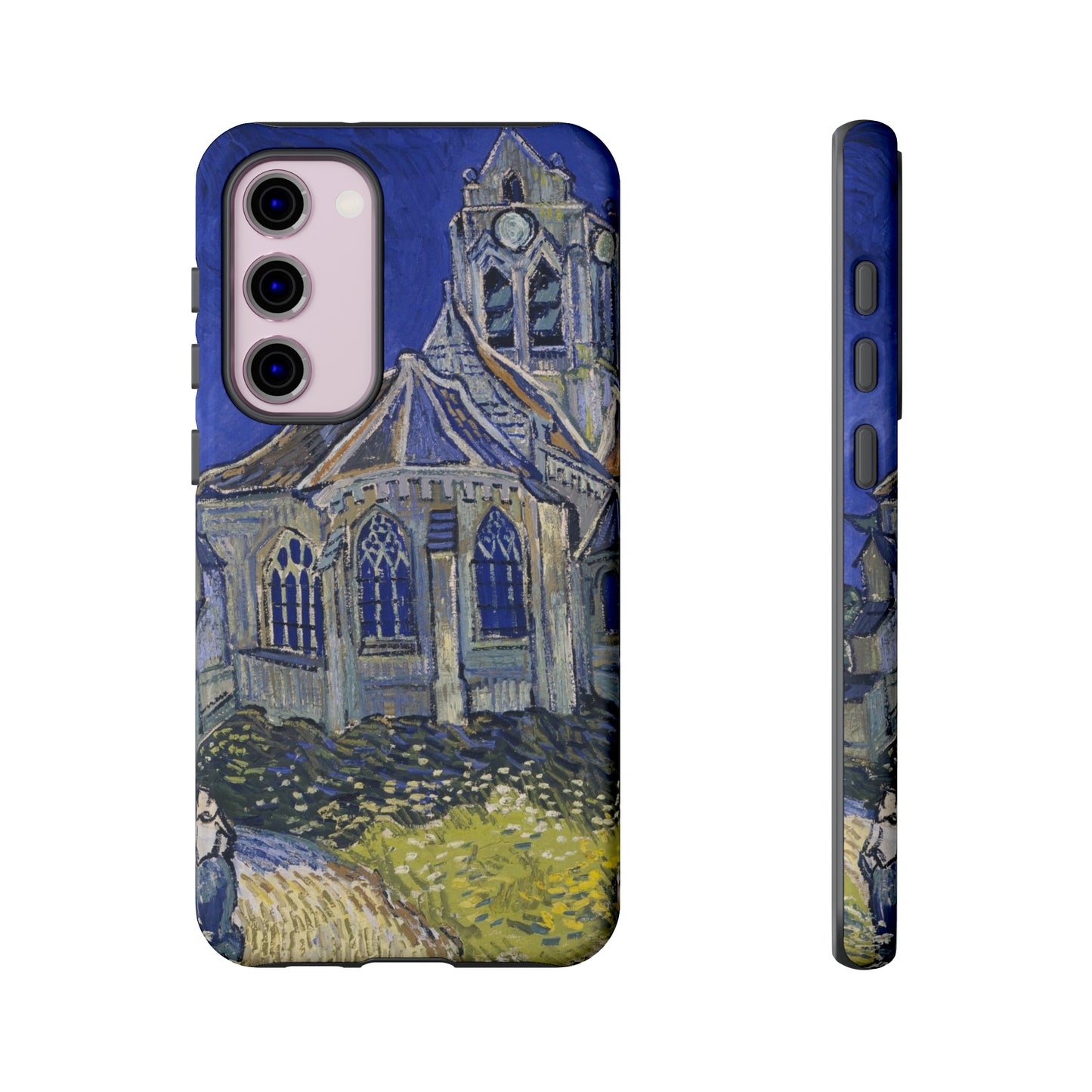 The Church in Auvers sur Oise by Vincent Van Gogh - Cell Phone Case